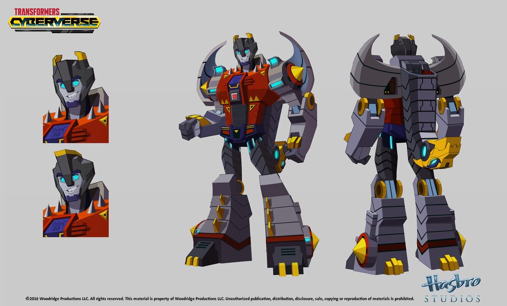 Transformers Cyberverse Season 4 Trypticon, Volcanicus, Dinobots Models  (5 of 10)